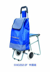 Ordinary shopping cart with seatXDZ02-2F-60