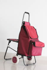 折叠带座椅购物车XDZ03-2F-05